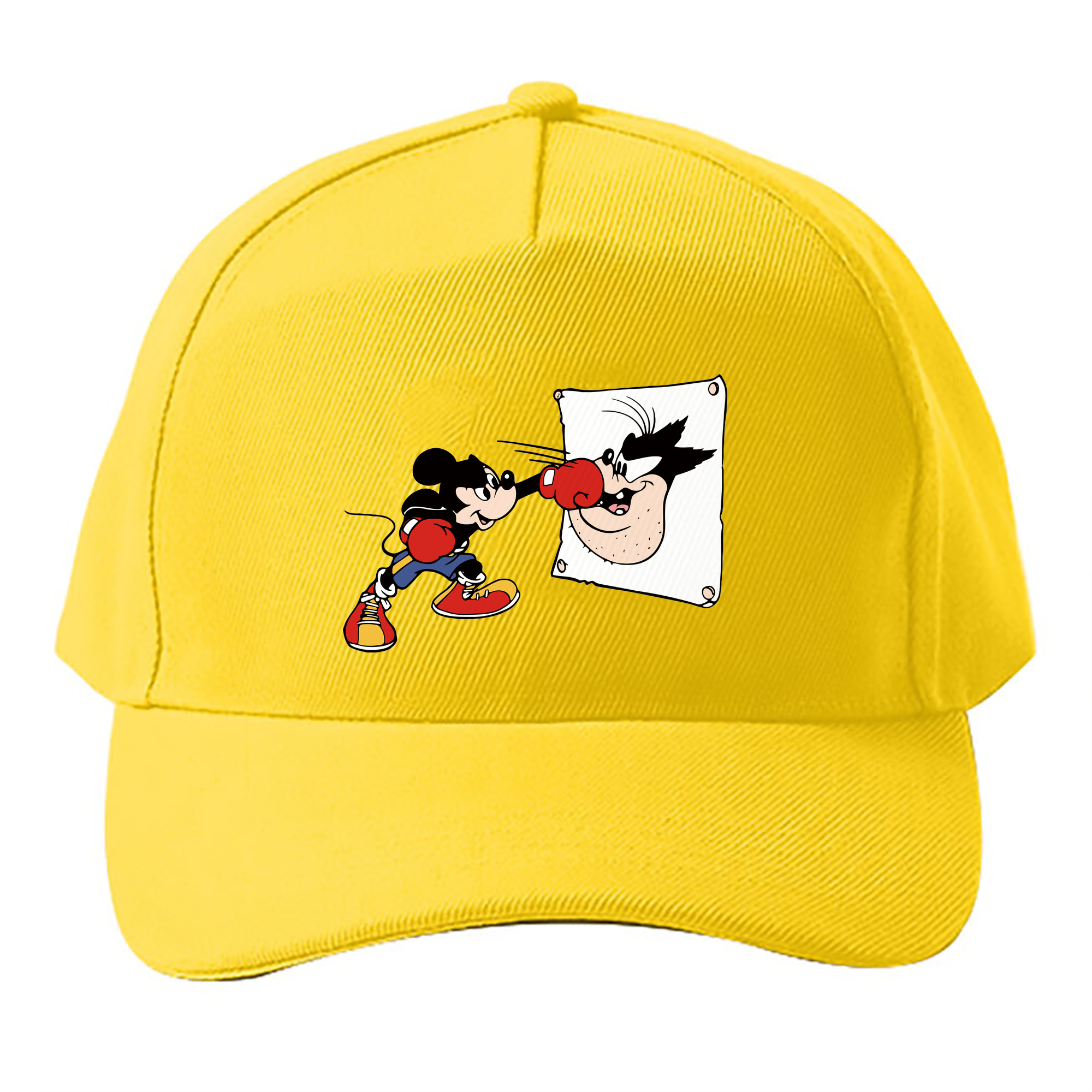 （画像用） ミッキーマウス Mickey Mouse ベースボールキャップ 綿100％ 男女兼用 帽子 スポーツ